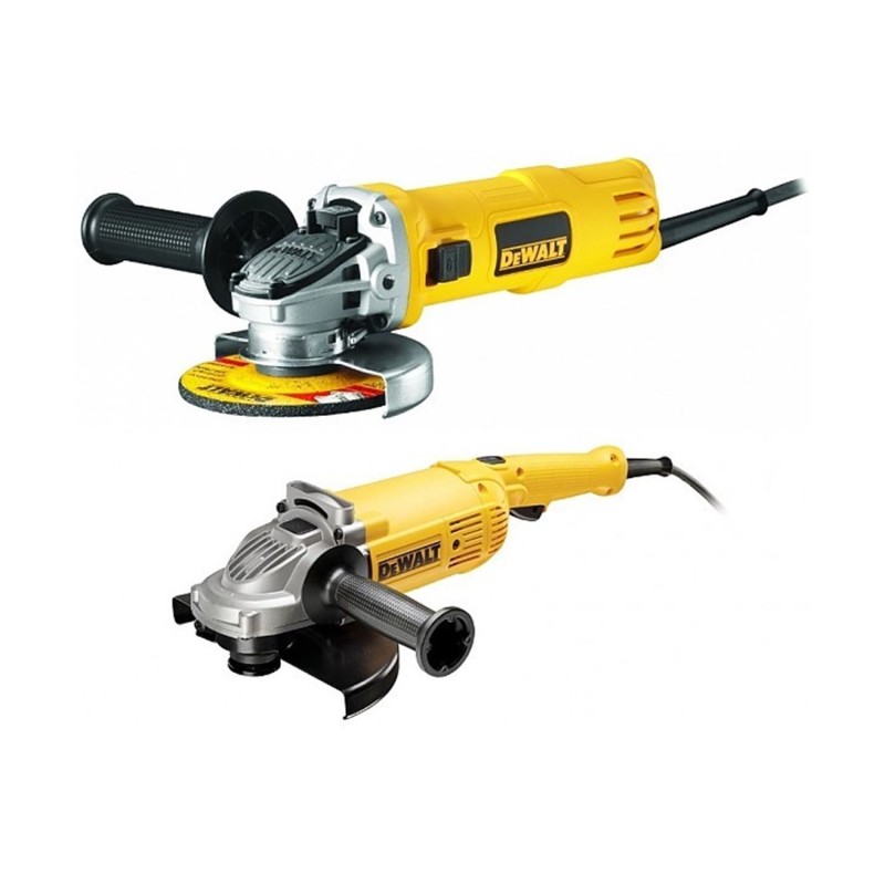 Σετ γωνιακών τροχών DeWalt (DWE4157 + DWE492) [DWE492DUO2]