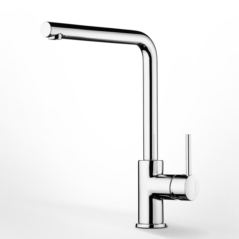 Μπαταρία νεροχύτη Eurorama Tonda χρωμέ [145515-100]