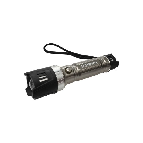 Αδιάβροχος φακός LED Krausmann 300lm επαναφορτιζόμενος [LT40101]