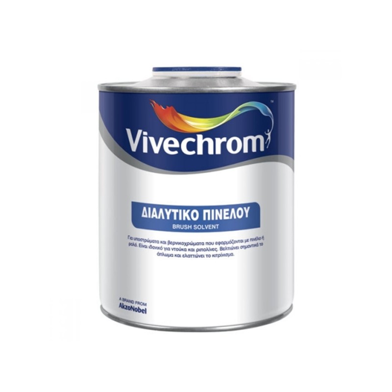 Διαλυτικό πινέλου Vivechrom Brush Solvent 4lt