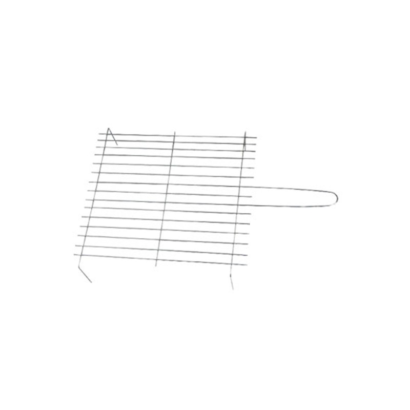 Σχάρα ψησταριάς Κλαπάκης μονή με πόδια 40x40cm [05-17]