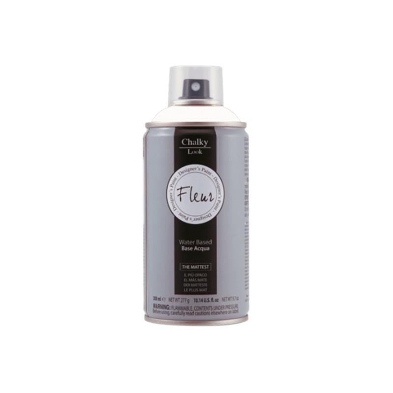 Σπρέι κιμωλίας Fleur chalky look spray F01 titanium white 300ml [63860]