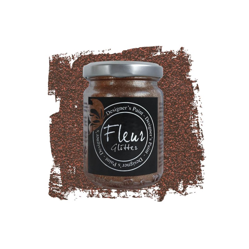 Glitter σε σκόνη Fleur coffee 90gr [82268]