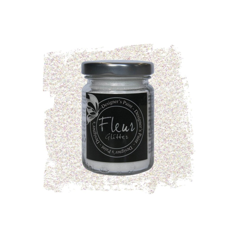 Glitter σε σκόνη Fleur white rainbow 90gr [82270]