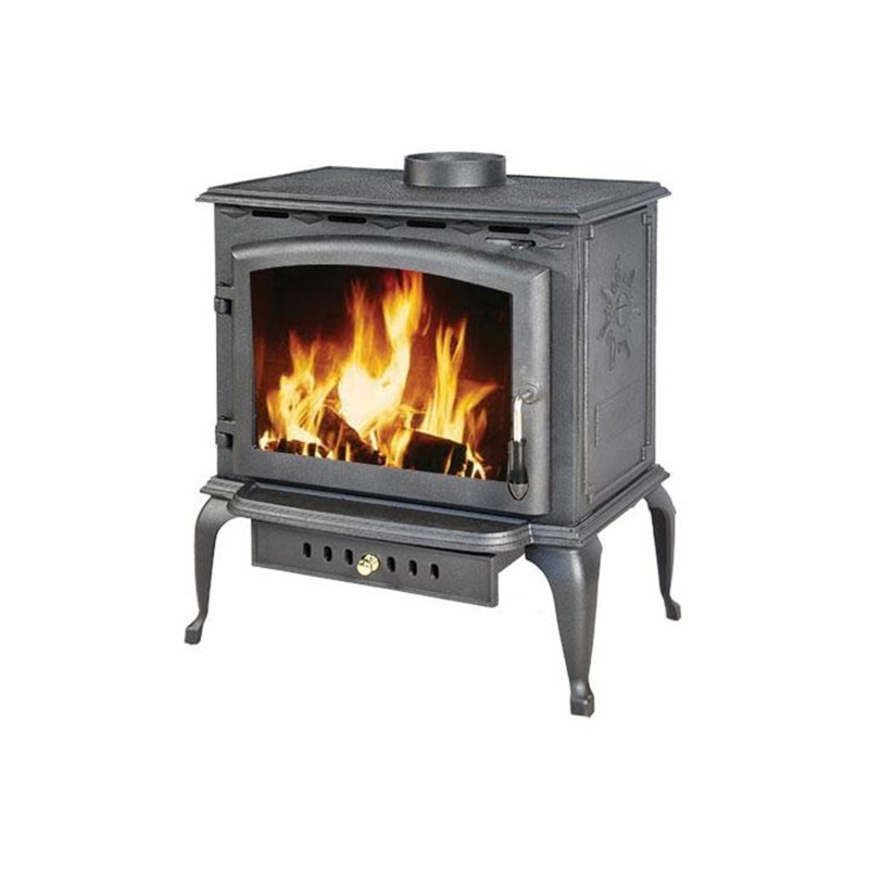 Μαντεμένια σόμπα ξύλου Μισαηλίδης χυτοσίδηρη 15,4kW [A-140]