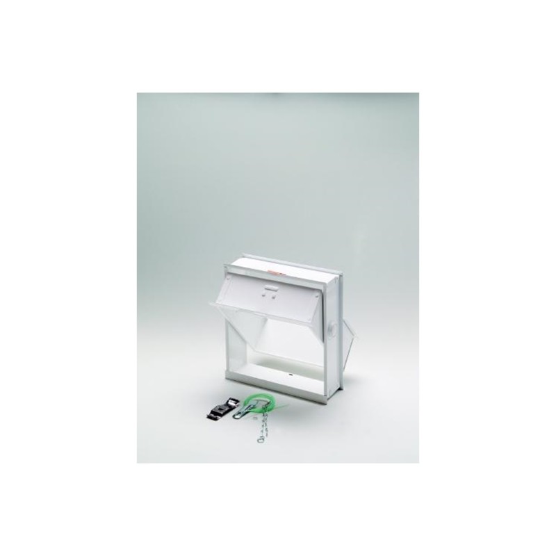 Μεταλλικό πλαίσιο παράθυρο Μέλλιος για 1 υαλότουβλο 19x19cm