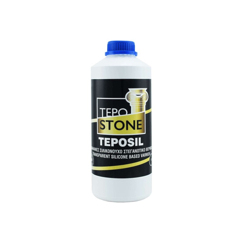 Διάφανο σιλικονούχο βερνίκι Tepostone Teposil 1lt ματ