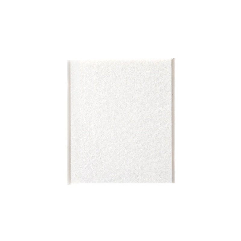 Αυτοκόλλητη προστατευτική τσόχα Inofix τετράγωνη 100x85mm λευκή [4078]