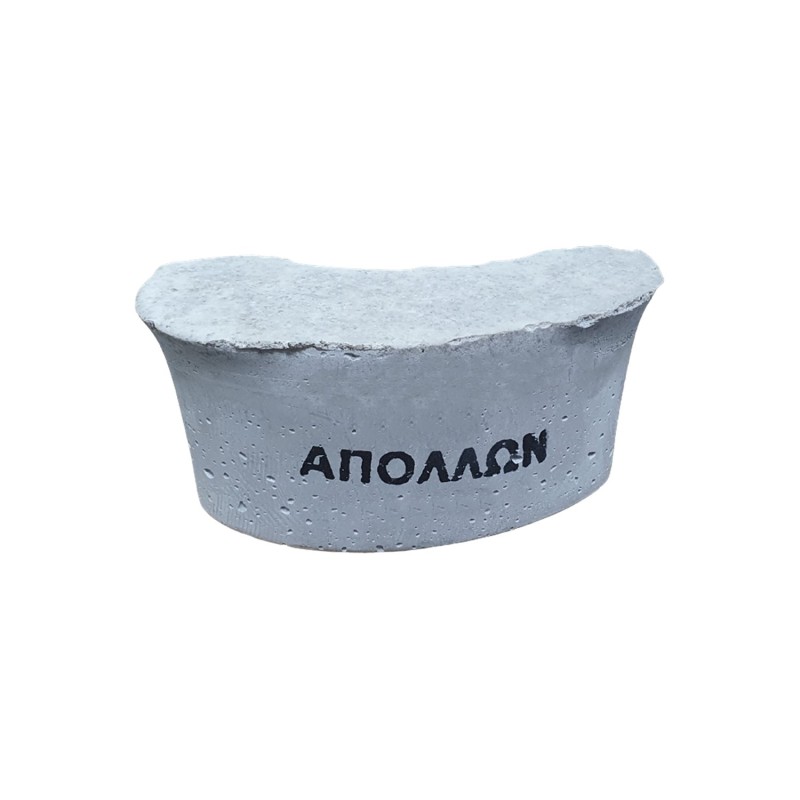 Πέτρες λείανσης μαρμάρων Apollon μαγνησιακές ενισχυμένες σχήμα νεφρού