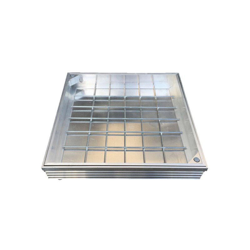Κάλυμμα αλουμινίου (φρεάτιο) DC 60 Light 40x40 επιγεμιζόμενο