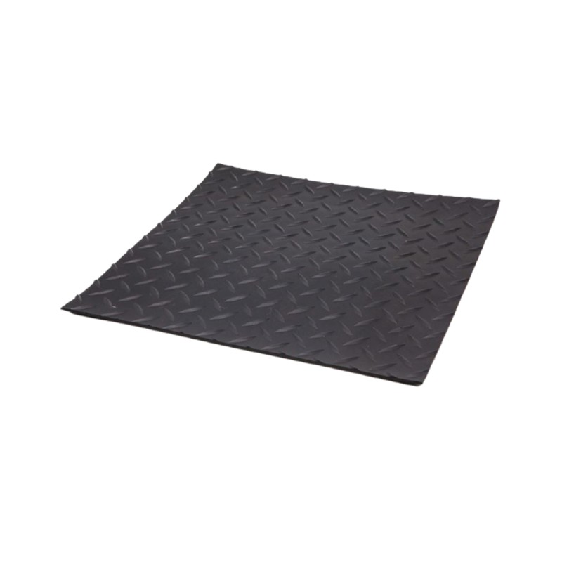 Δάπεδο καουτσούκ New Plan Diamond 9001 κριθαράκι πάχος 3mm φάρδος 1m