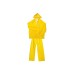 Αδιάβροχο νιτσεράδα Goall Safety πάνω μέρος και παντελόνι (κίτρινο)