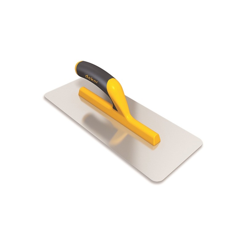 Σπάτουλα πατητής τσιμεντοκονίας Dekor 400mm με οβάλ γωνίες [151327]