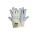 Γάντια εργασίας FF Group δερματοπάνινα XL [30023]