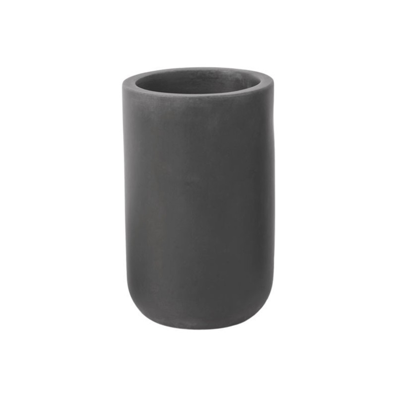 Ποτήρι μπάνιου Rainbow graphite polyresin επικαθήμενο [02810.001]