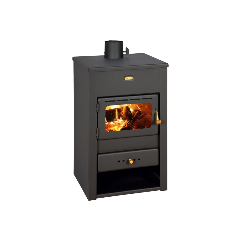 Σόμπα ξύλου Prity 10kW μαύρη ενεργειακής κλάσης Α [K2]