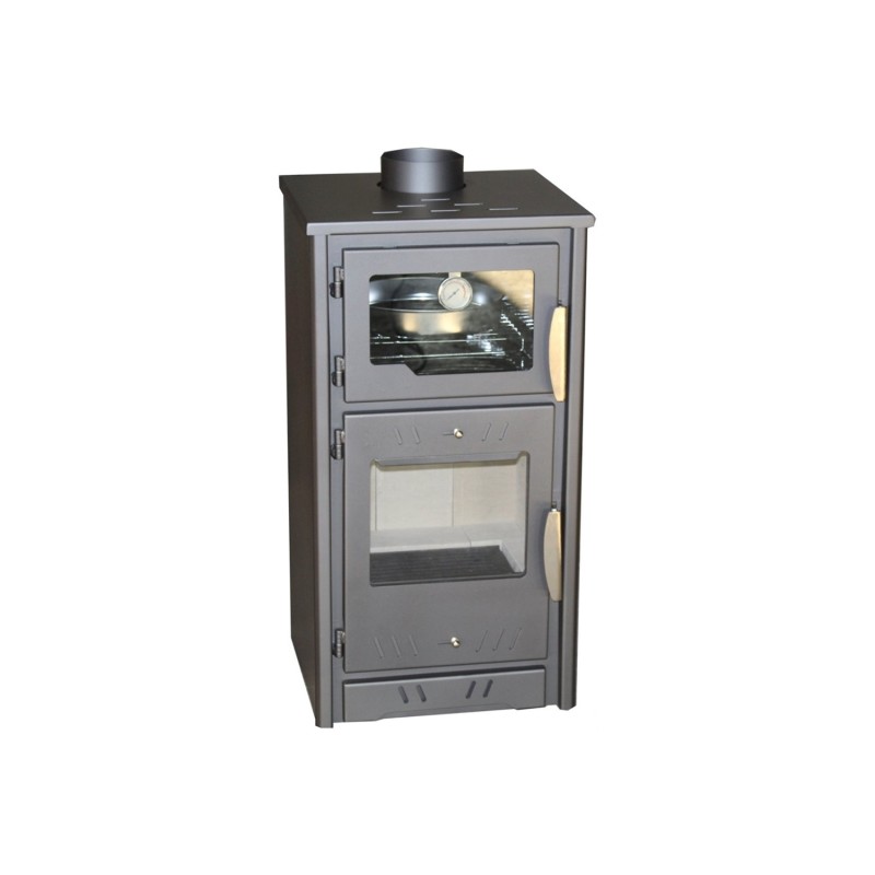 Σόμπα ξύλου Μητροθανάσης 12kW με φούρνο [SA-320]