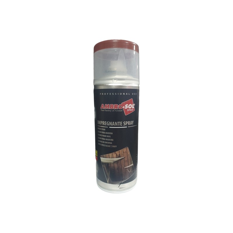 Σπρέι προστασίας ξύλου Ambro-Sol ματ teak wood 400ml (teak)