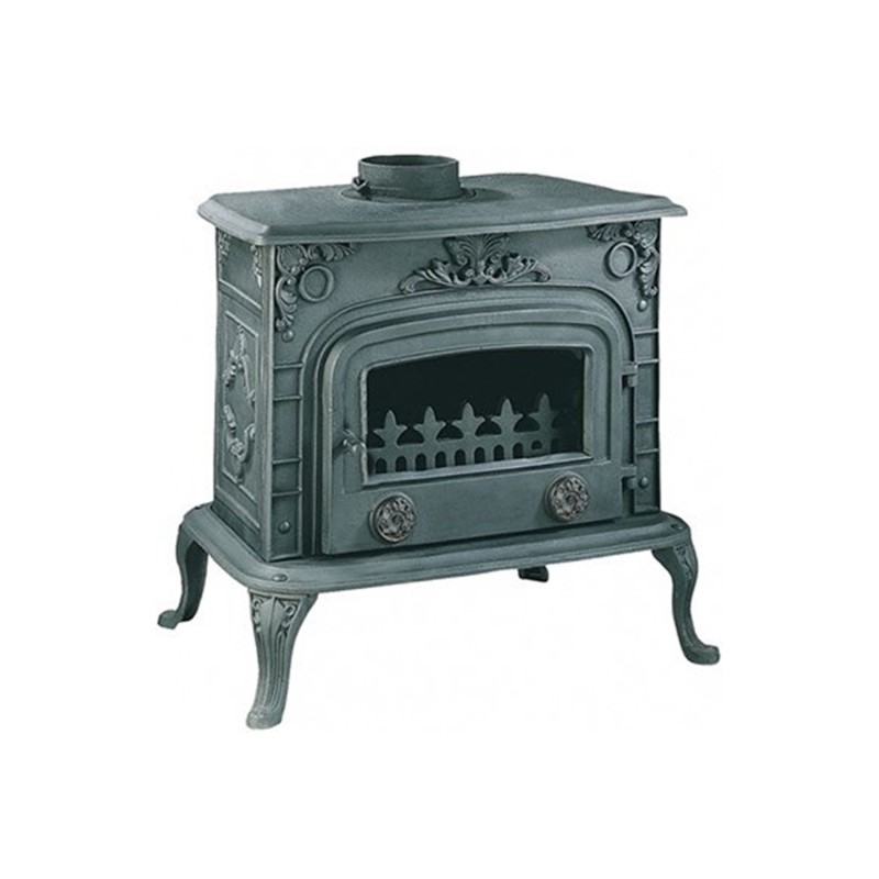 Σόμπα ξύλου Μητροθανάσης 12kW μαντεμένια [TS-73]