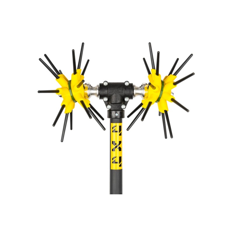 Παλμικό ελαιοραβδιστικό Αγγελής Asteras Electric All Carbon 4x4 12V/1000W brushless με carbon fiber σωλήνα 2,5m