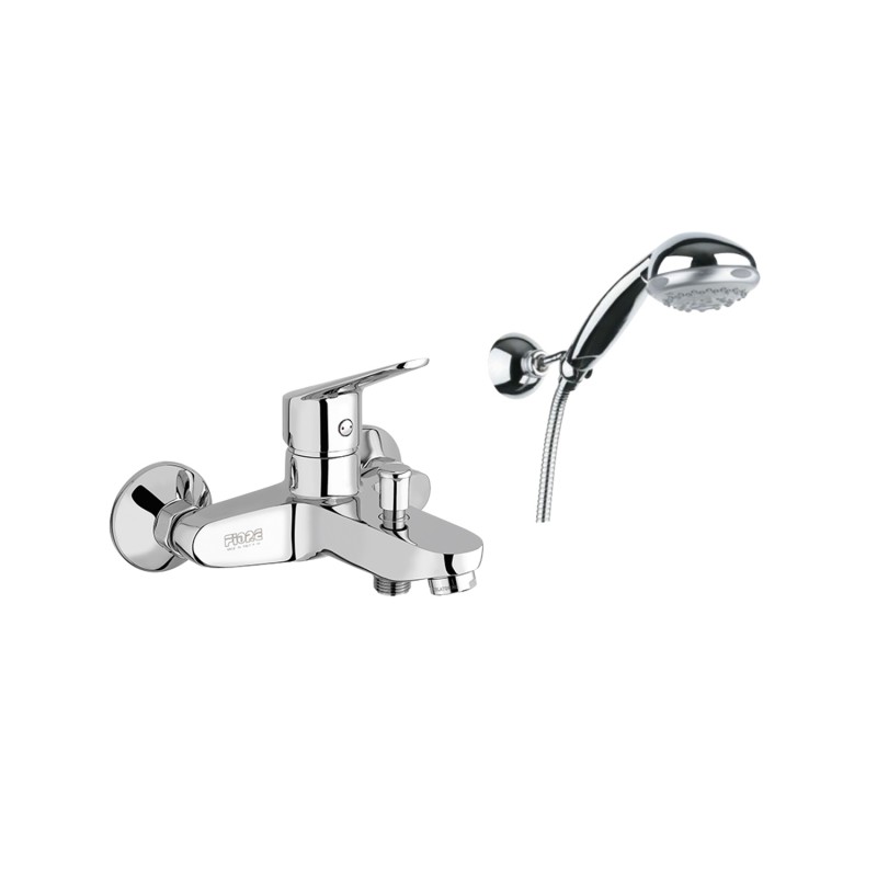 Μπαταρία λουτρού Fiore Kyro χρωμέ [86CR8141]