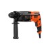 Κρουστικό σκαπτικό Black & Decker 650W SDS Plus με 3 λειτουργίες διάτρησης και κρούσης