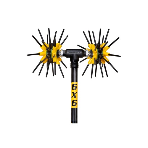 Παλμικό ελαιοραβδιστικό Αγγελής Asteras Max 6x6 All Carbon 14-16V/400W με Carbon Fiber σωλήνα 2,5m