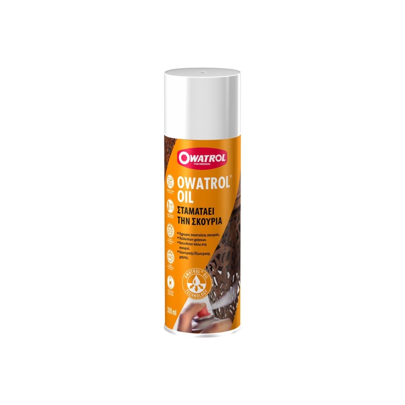 Αναστολέας σκουριάς Owatrol Oil άχρωμος σε σπρέι 300ml