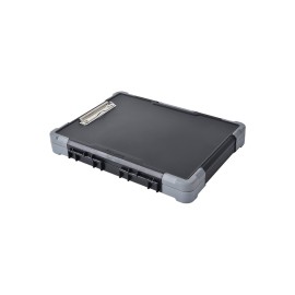 Χαρτοφύλακας Tactix βαρέως τύπου πλαστικός με θήκη και πινακίδα με κλιπ [320092]