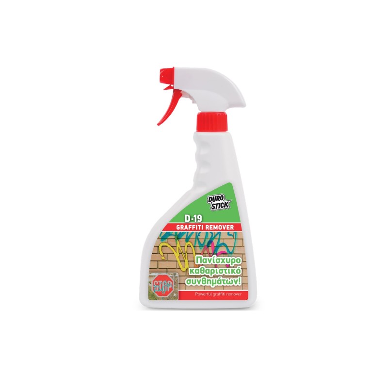 Πανίσχυρο καθαριστικό συνθημάτων Durostick D-19 graffiti remover 500ml