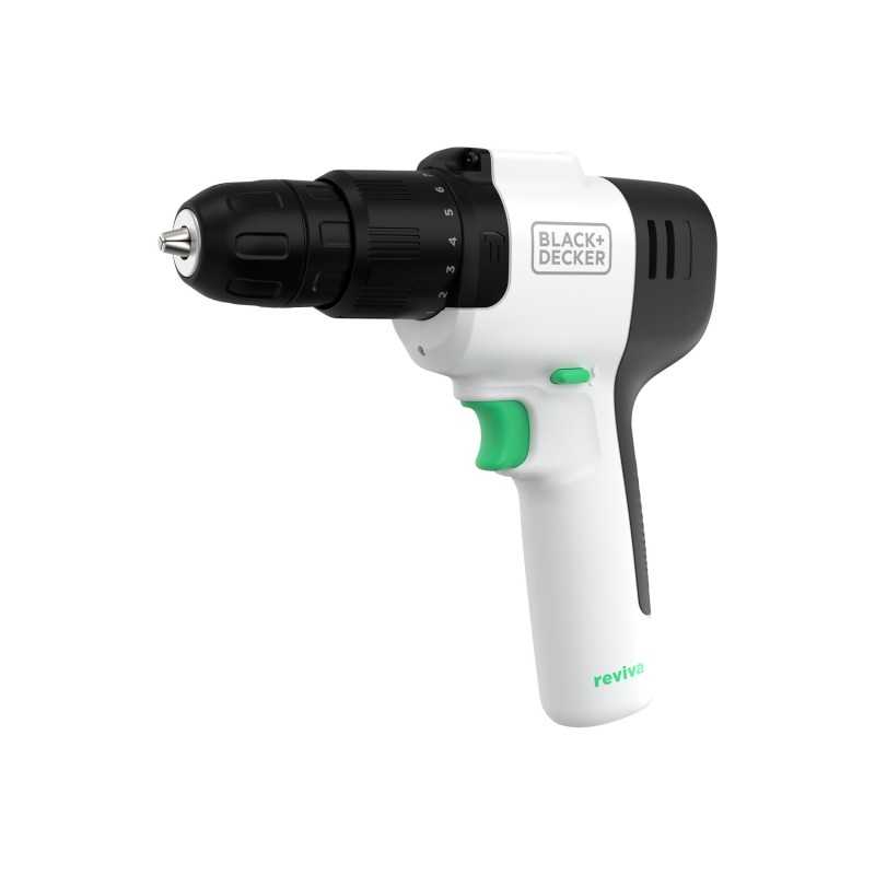 Κρουστικό δραπανοκατσάβιδο μπαταρίας Black & Decker Reviva 12V επαναφορτιζόμενο [REVHD12C]