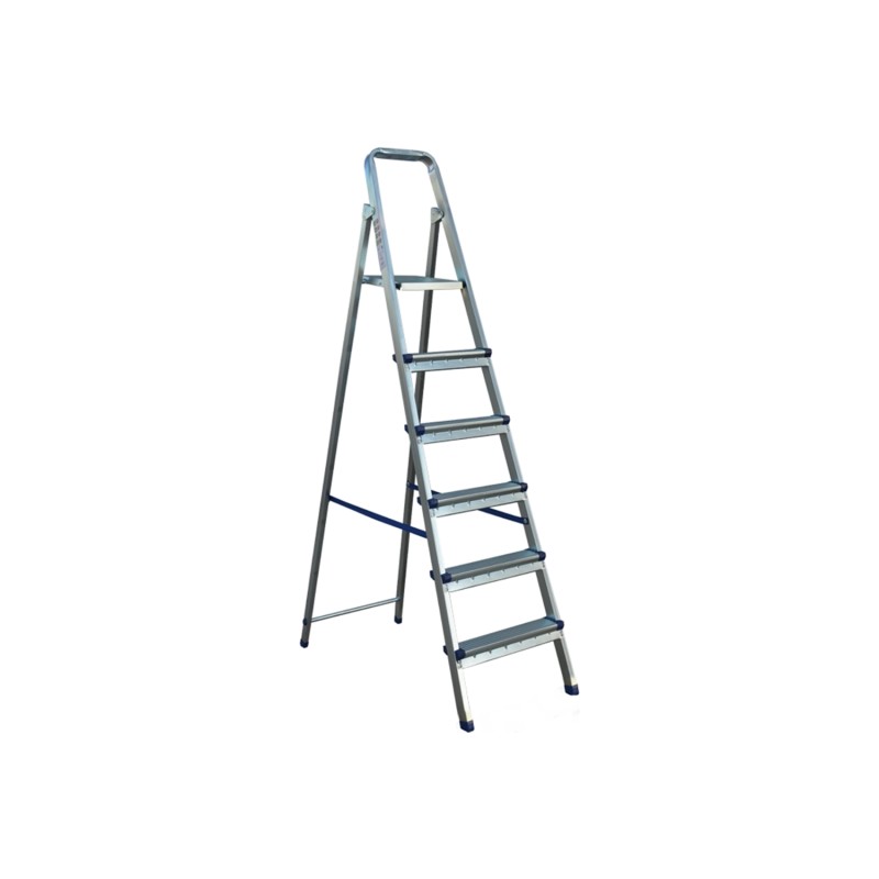 Σκάλα σιδήρου γαλβανιζέ Profal Steel 5+1 με 5 διαγραμμισμένα σκαλοπάτια & 1 πλατύσκαλο [207501]