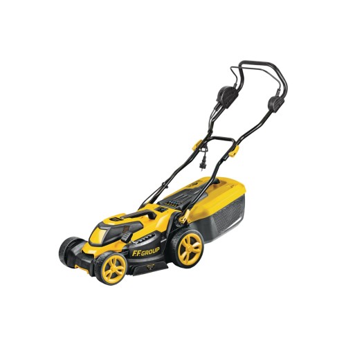 Χλοοκοπτική μηχανή FF Group ELM 34/1400 Plus ωθούμενη 1400W με πλάτος κοπής 34cm & κάδο 35lt [46520]
