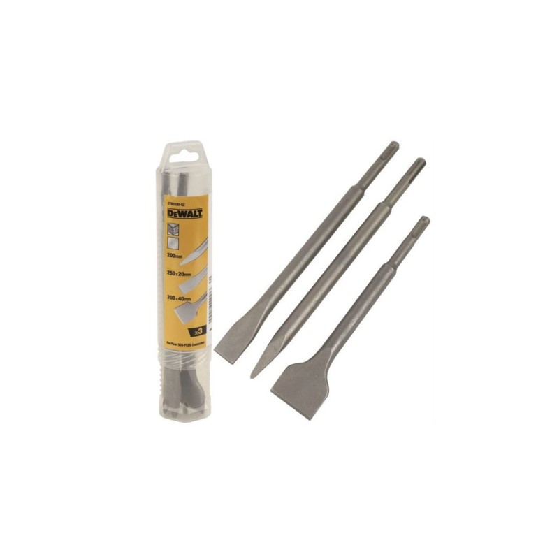Σετ βελόνι και καλέμια DeWalt SDS-Plus (3 τεμάχια) [DT60330]