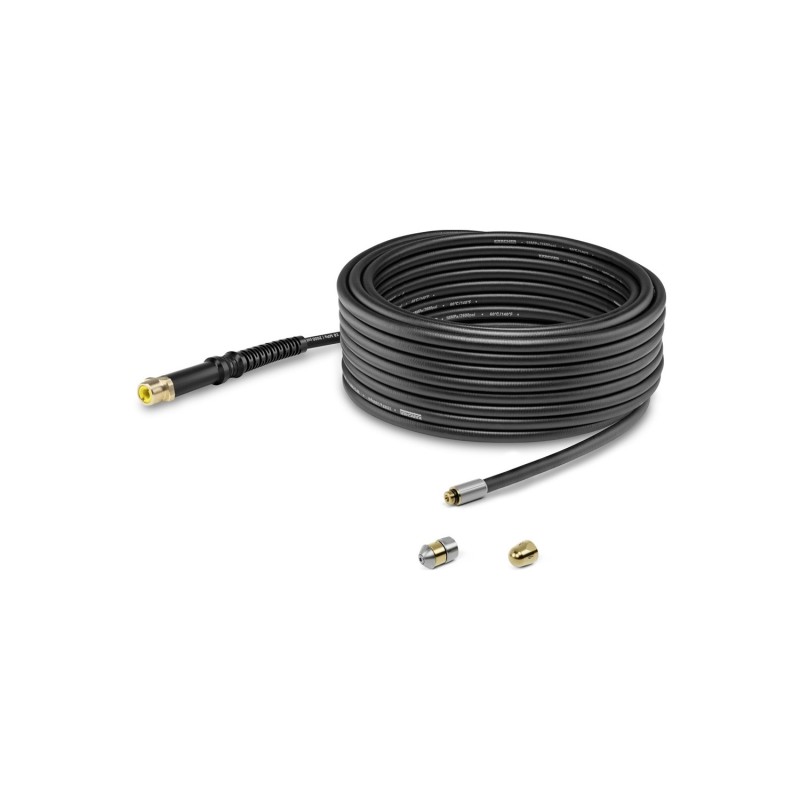 Σετ καθαρισμού σωλήνων Karcher PC 15 με σωλήνα 15m με πρακτικό σύστημα αλλαγής και δύο ακροφύσια [2.644-492.0]