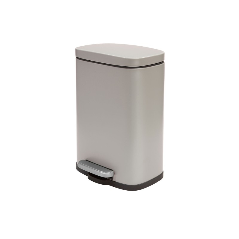 Χαρτοδοχείο Spirella Akira 5lt taupe ματ [05392.003]