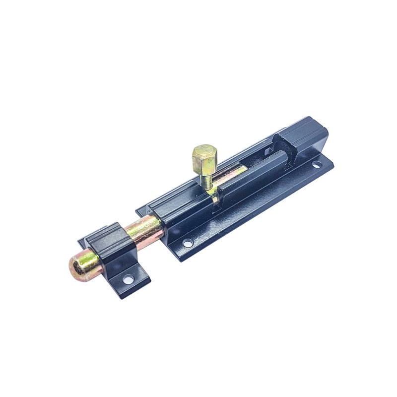 Σύρτης αλουμινίου Metal-Con μαύρος 100mm με πύρο Ø12 [08-8744]