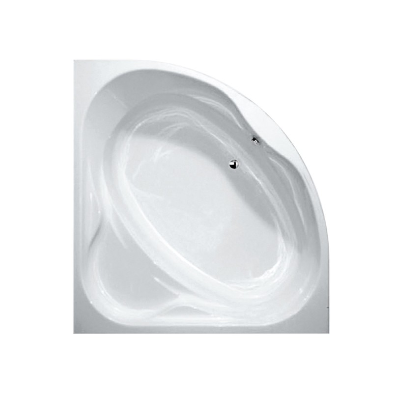 Μπανιέρα Sirene Modena ακρυλική 130x130 ένθετη 200lt [MOD130]