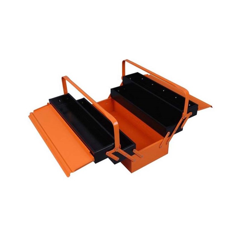 Εργαλειοθήκη πτυσσόμενη Tactix μεταλλική 5 θέσεων [321202]