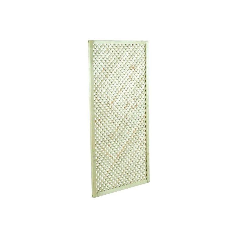 Ξύλινο καφασωτό διαμάντι μάτι 2x2cm Showood 90x180cm [21832]